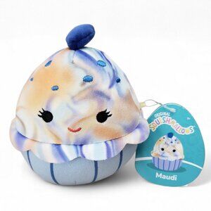 NWT Squishmallows Maudi The Marbled Blueberry Cupcake 5" Plush